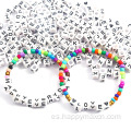 Amazon Hot Sale Aarabic Alphabet Beads para pulsera